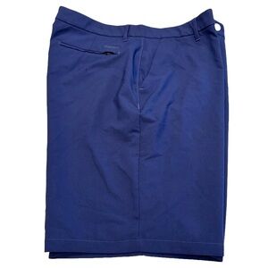 Mens Bonobos Golf Navy Blue Performance Shorts Size 36 9” Inseam Stretch Sport